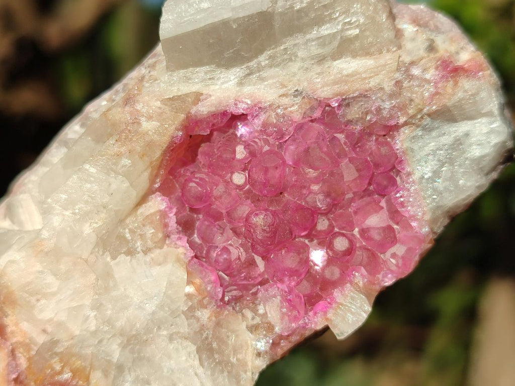 Natural Spherocobaltite Specimens x 3 From Musonoi Mine, Congo - Toprock Gemstones and Minerals 