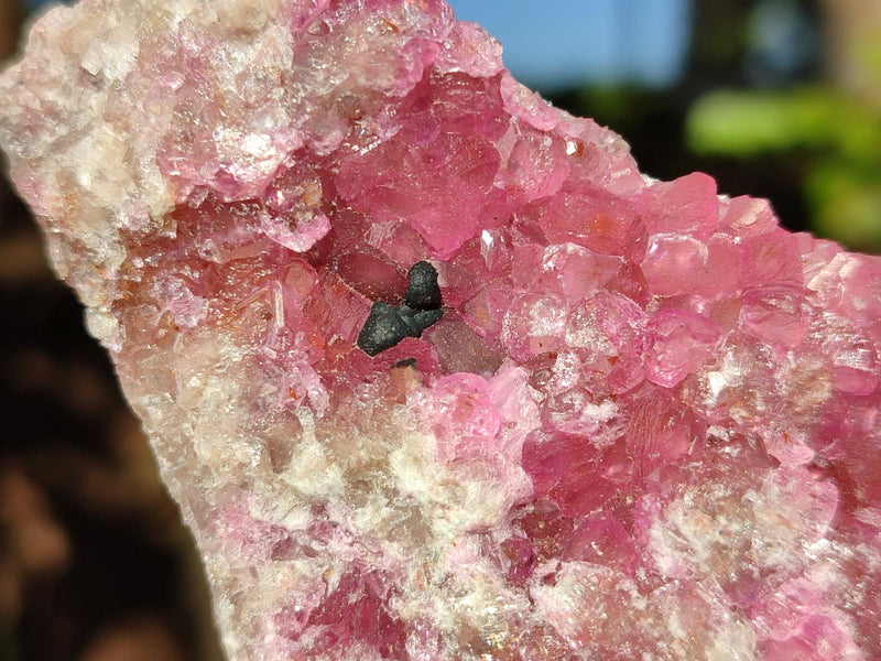 Natural Spherocobaltite Specimens x 3 From Musonoi Mine, Congo - Toprock Gemstones and Minerals 