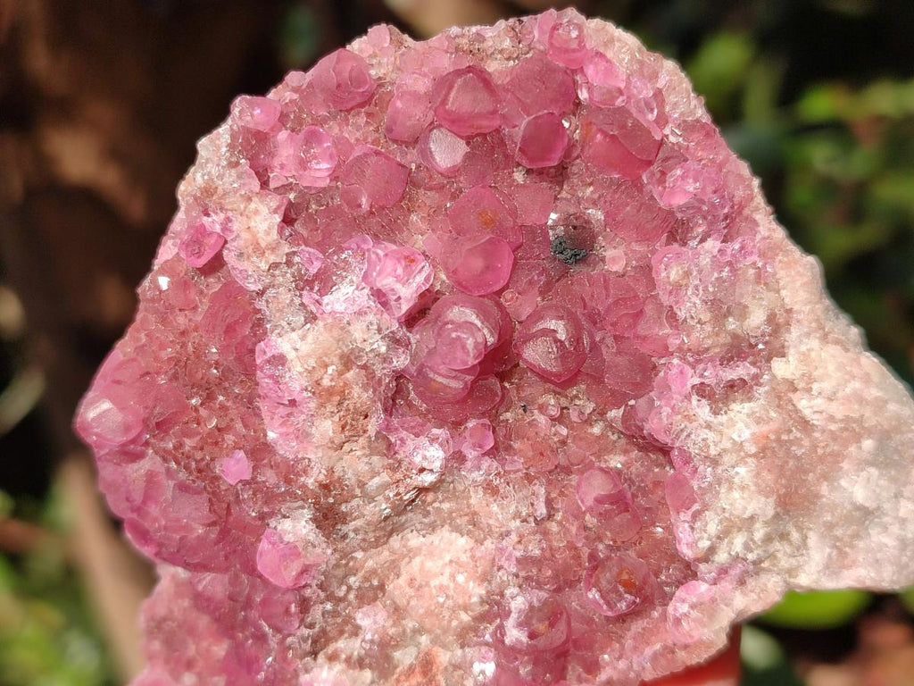 Natural Spherocobaltite Specimens x 3 From Musonoi Mine, Congo - Toprock Gemstones and Minerals 