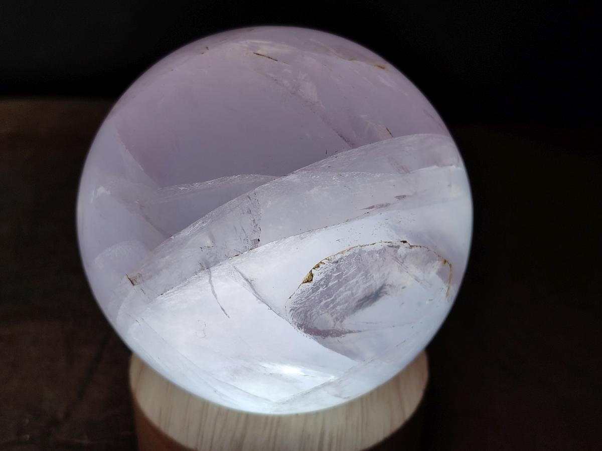 Polished Gemmy Rose Quartz Spheres x 2 From Madagascar - Toprock Gemstones and Minerals 