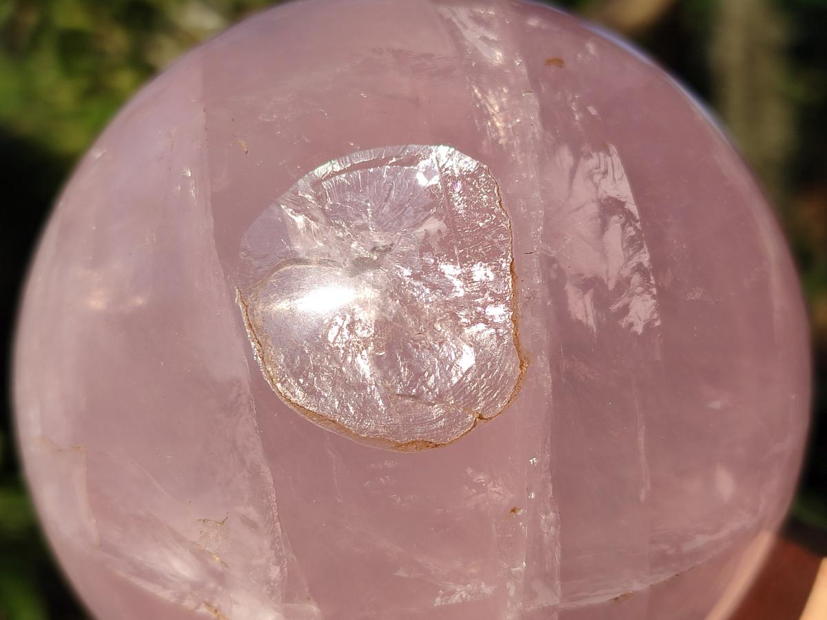Polished Gemmy Rose Quartz Spheres x 2 From Madagascar - Toprock Gemstones and Minerals 