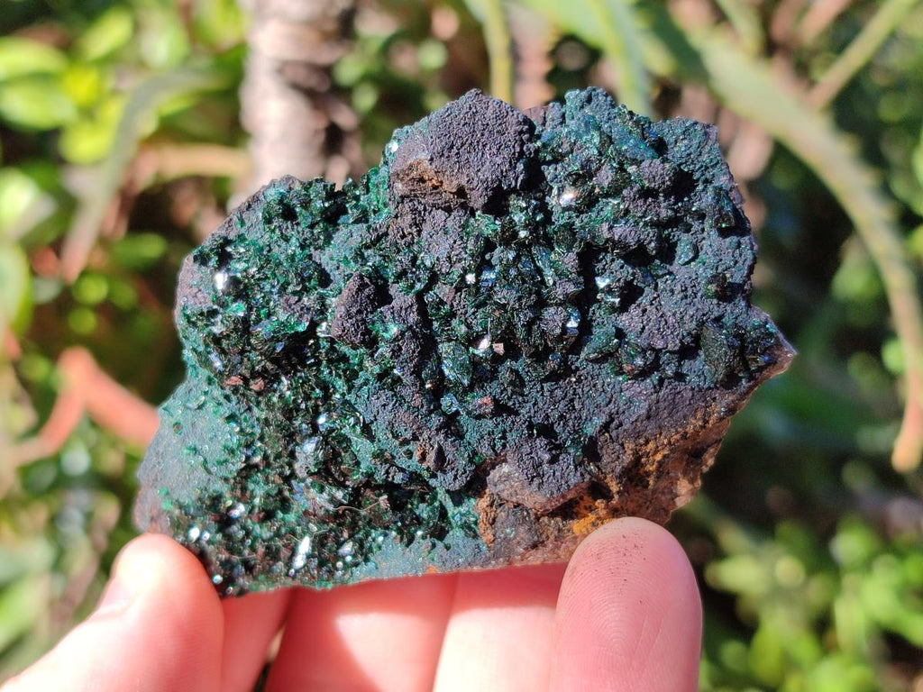 Natural Crystalline Malachite Specimens x 6 From Tenke Fungurume, Congo - Toprock Gemstones and Minerals 