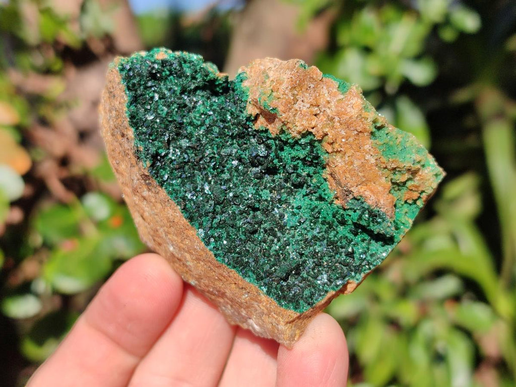 Natural Crystalline Malachite Specimens x 6 From Tenke Fungurume, Congo - Toprock Gemstones and Minerals 