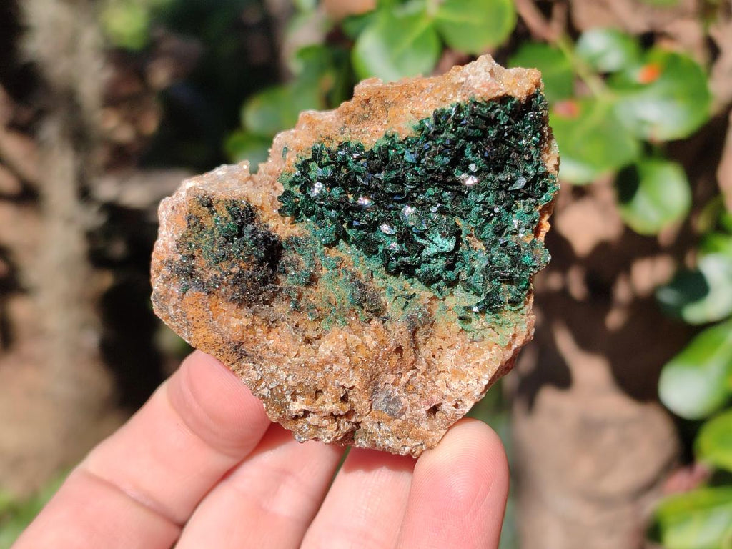 Natural Crystalline Malachite Specimens x 6 From Tenke Fungurume, Congo - Toprock Gemstones and Minerals 