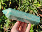 Polished Amazonite Display Crystals x 2 From Madagascar - Toprock Gemstones and Minerals 