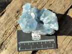 Natural Blue Celestite Crystal Specimens x 19 From Sakoany, Madagascar - Toprock Gemstones and Minerals 