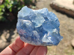 Natural Blue Celestite Crystal Specimens x 19 From Sakoany, Madagascar - Toprock Gemstones and Minerals 
