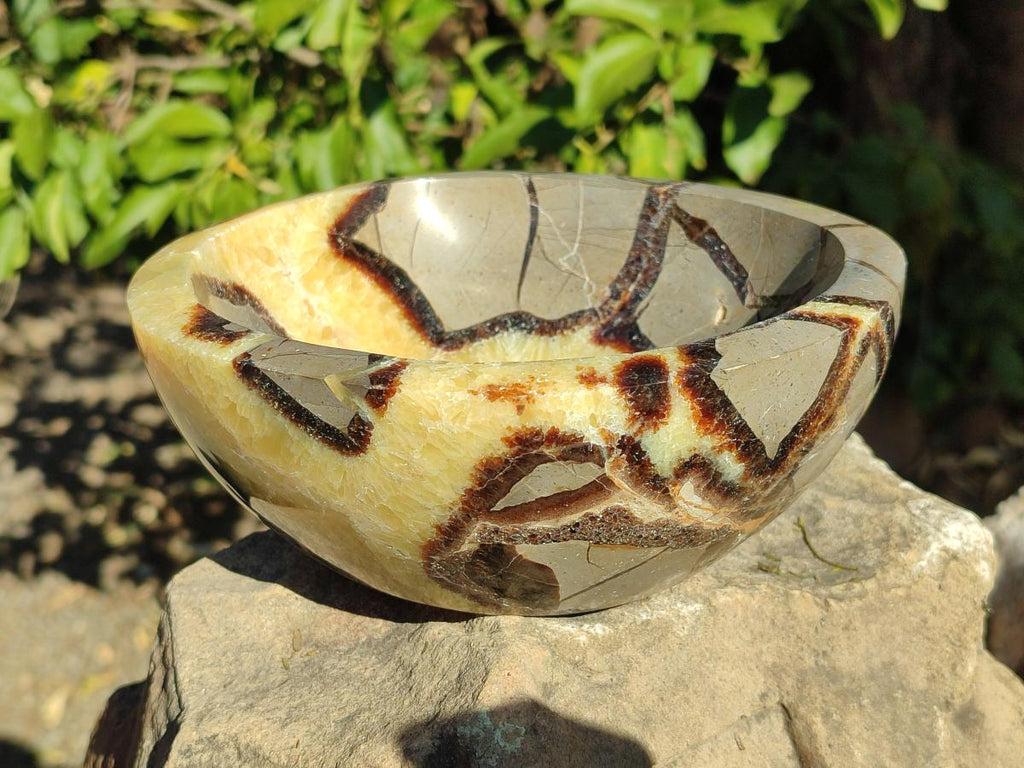 Polished Large Septerye Bowl x 1 From Mahajanga, Madagascar - Toprock Gemstones and Minerals 