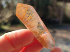 Polished Quartz Double Terminated Crystals with Inclusions x 12 From Madagascar - Toprock Gemstones and Minerals 