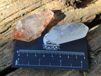 Polished Quartz Double Terminated Crystals with Inclusions x 12 From Madagascar - Toprock Gemstones and Minerals 
