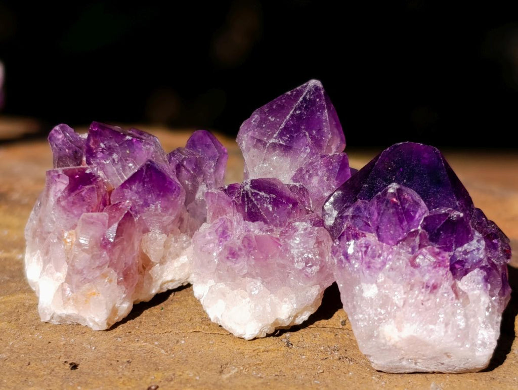 Natural Mini Amethyst Clusters x 70 From Ambatondrazaka, Madagascar - Toprock Gemstones and Minerals 