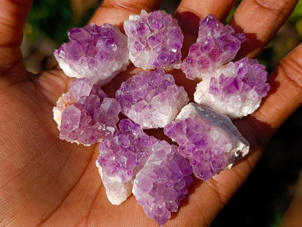 Natural Mini Amethyst Clusters x 70 From Ambatondrazaka, Madagascar - Toprock Gemstones and Minerals 