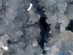 Polished Blue Celestite Geode Standing Display Pieces x 2 From Sakoany, Madagascar - Toprock Gemstones and Minerals 