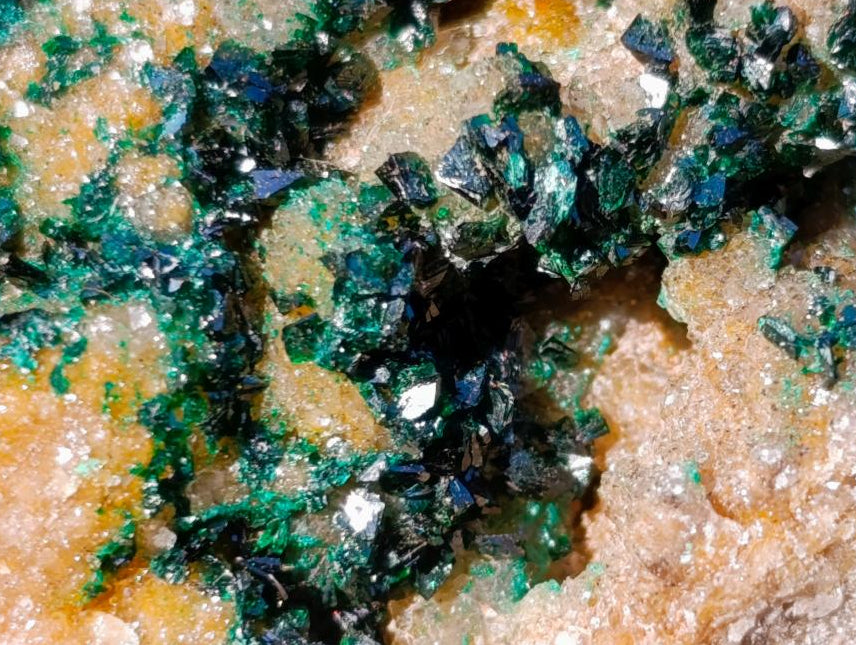 Natural Crystalline Malachite Specimens x 4 From Tenke Fungurume, Congo - Toprock Gemstones and Minerals 