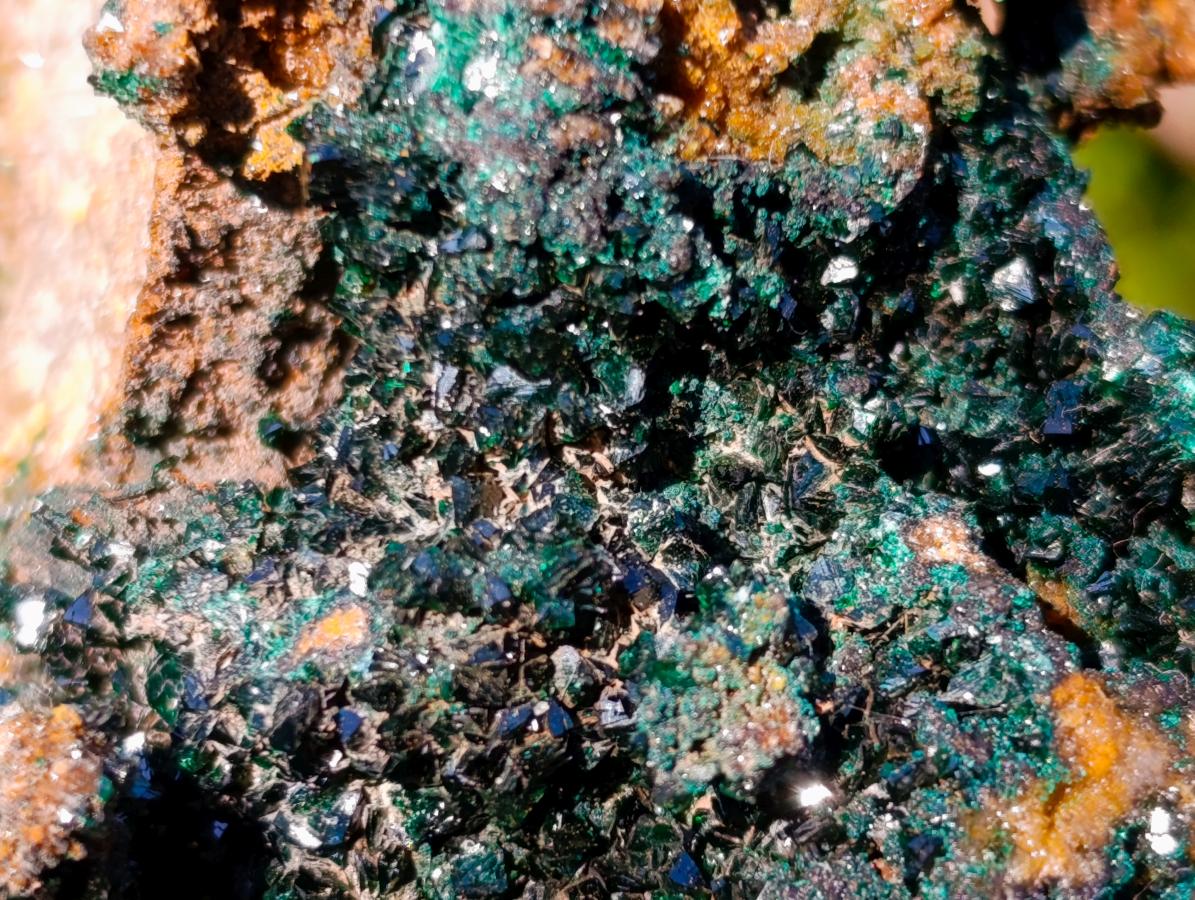 Natural Crystalline Malachite Specimens x 4 From Tenke Fungurume, Congo - Toprock Gemstones and Minerals 
