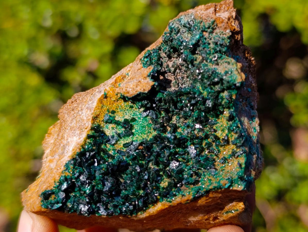 Natural Crystalline Malachite Specimens x 4 From Tenke Fungurume, Congo - Toprock Gemstones and Minerals 