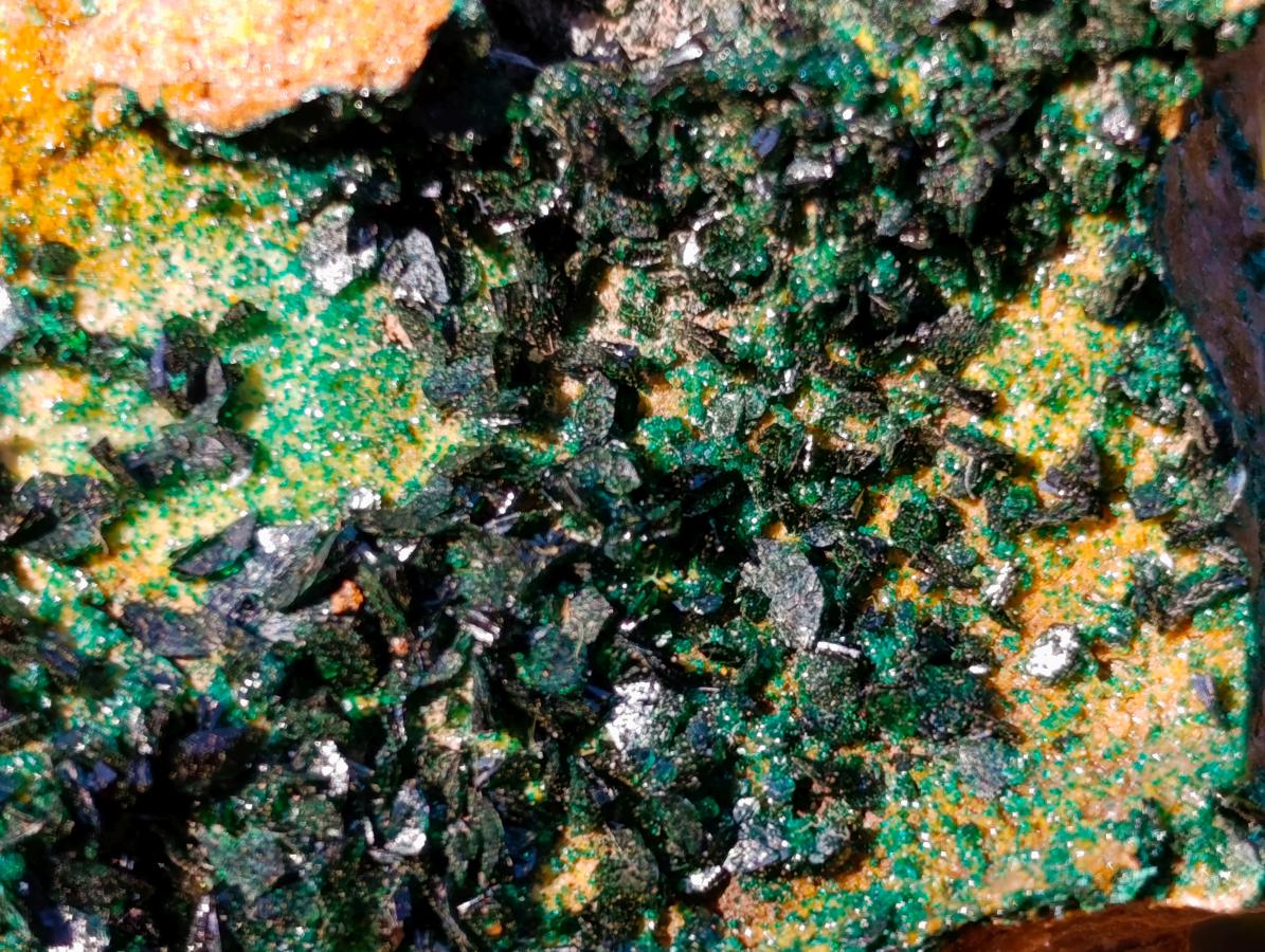 Natural Crystalline Malachite Specimens x 4 From Tenke Fungurume, Congo - Toprock Gemstones and Minerals 