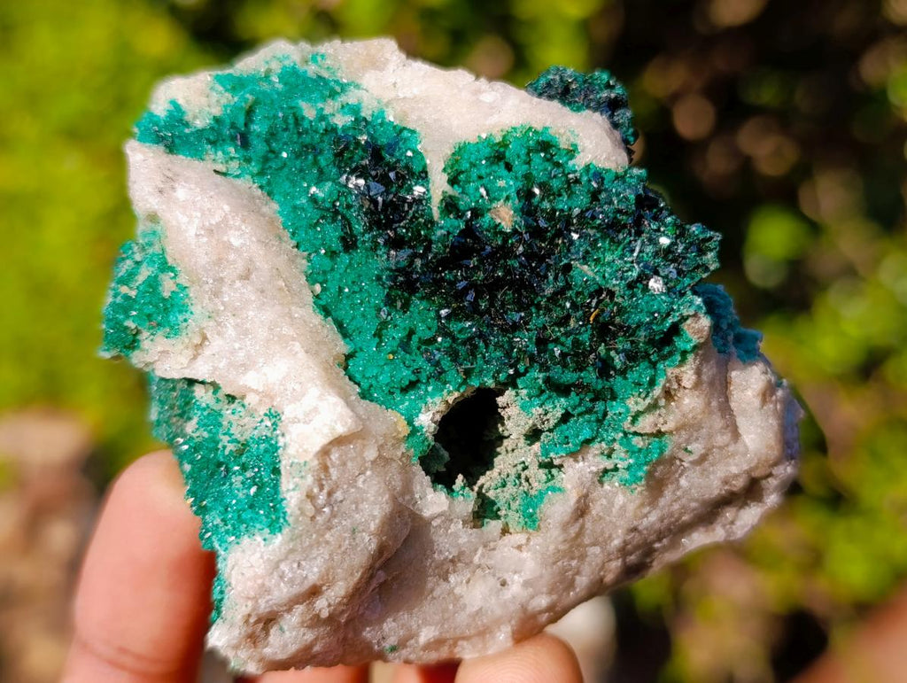 Natural Crystalline Malachite Specimens x 4 From Tenke Fungurume, Congo - Toprock Gemstones and Minerals 