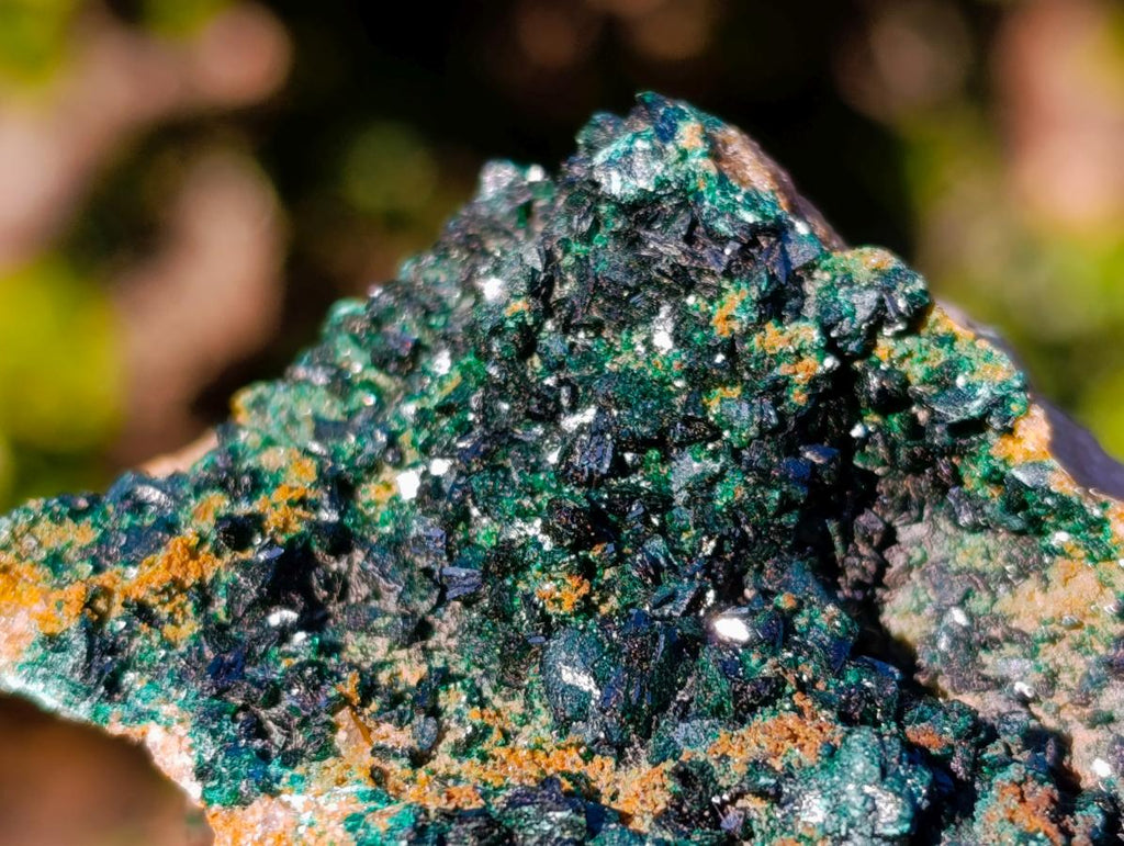 Natural Crystalline Malachite Specimens x 4 From Tenke Fungurume, Congo - Toprock Gemstones and Minerals 