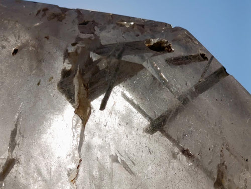 Polished Large Quartz Crystal with Inclusions x 1 From Madagascar - Toprock Gemstones and Minerals 