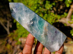 Polished Watermelon Fluorite Display Crystals x 4 From Uis, Namibia - Toprock Gemstones and Minerals 
