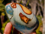 Polished Polychrome Jasper Standing Display Pieces and Spheres x 6 From NW Coast, Madagascar - Toprock Gemstones and Minerals 