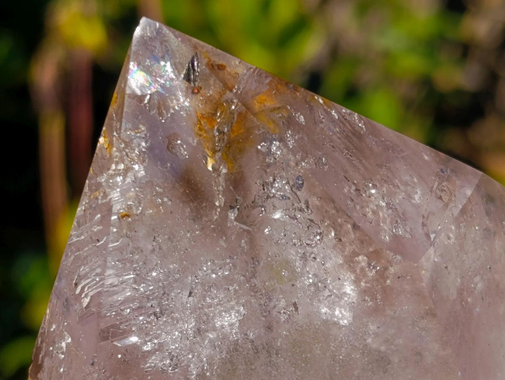 Polished Smokey Amethyst Quartz Crystals x 2 From Madagascar - Toprock Gemstones and Minerals 