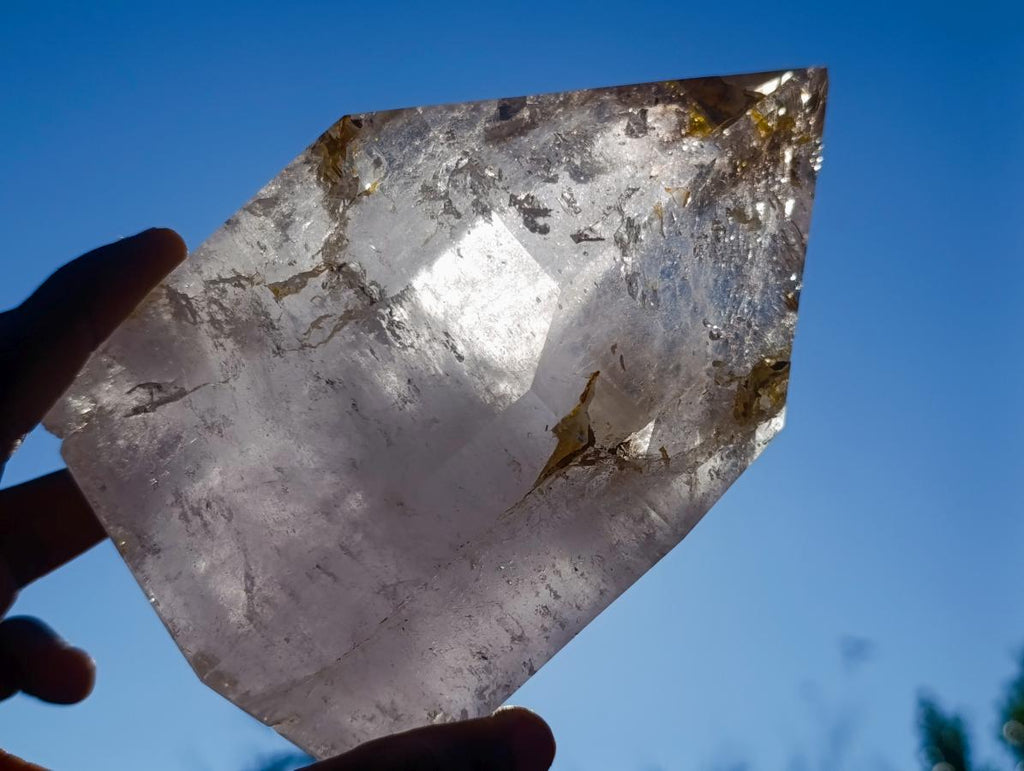 Polished Smokey Amethyst Quartz Crystals x 2 From Madagascar - Toprock Gemstones and Minerals 