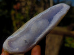 Polished Blue Lace Agate Standing Display Pieces and Free Forms x 6 From Nsanje, Malawi - Toprock Gemstones and Minerals 