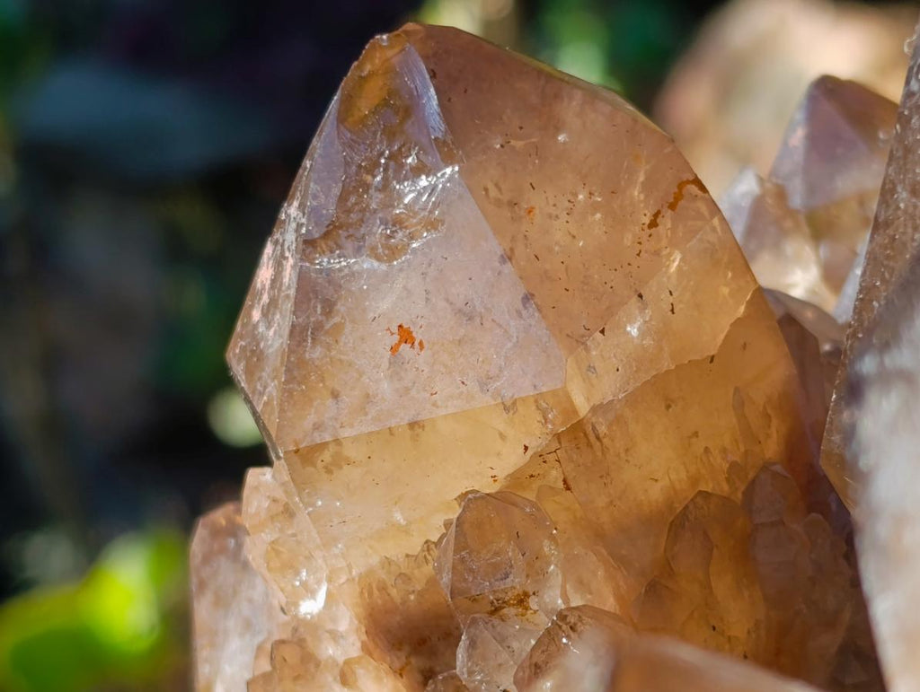 Natural XL Cascading Phantom Smokey Luena Quartz Cluster x 1 From Luena, Congo - Toprock Gemstones and Minerals 