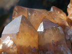 Natural XL Cascading Phantom Smokey Luena Quartz Cluster x 1 From Luena, Congo - Toprock Gemstones and Minerals 