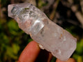 Polished Elestial Girasol Quartz Crystals x 12 From Madagascar - Toprock Gemstones and Minerals 