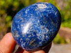Polished Dumortierite Galets x 24 From Madagascar - Toprock Gemstones and Minerals 