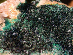 Natural Crystalline Malachite Specimens x 4 From Tenke Fungurume, Congo