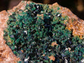 Natural Crystalline Malachite Specimens x 4 From Tenke Fungurume, Congo
