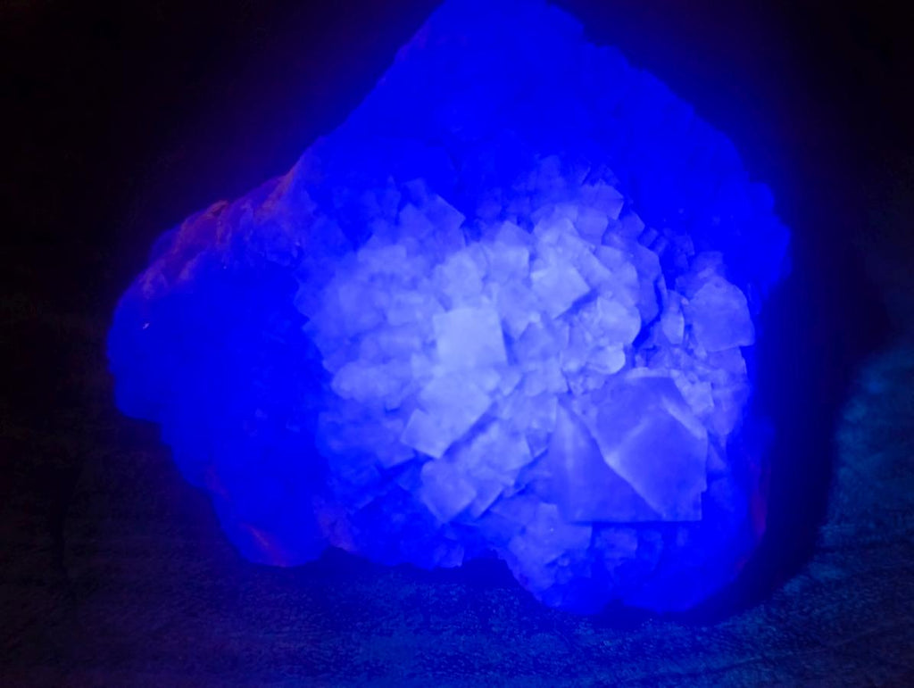 Natural Green Cubic Fluorite Specimens x 6 From Mandrosonoro, Madagascar - Toprock Gemstones and Minerals 