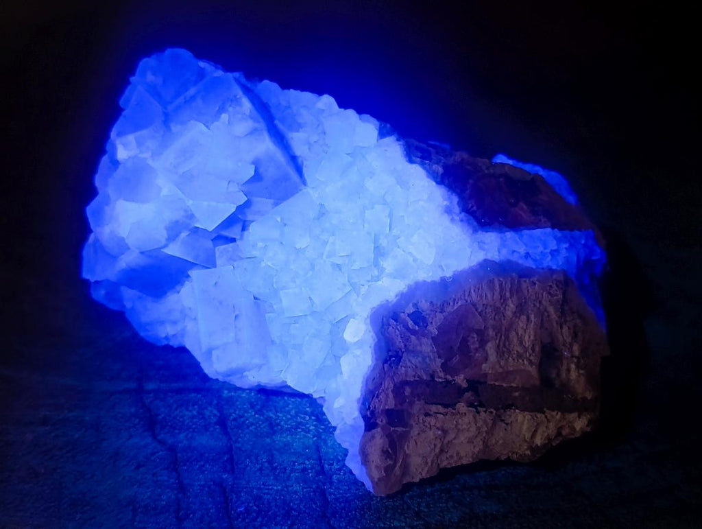 Natural Green Cubic Fluorite Specimens x 6 From Mandrosonoro, Madagascar - Toprock Gemstones and Minerals 
