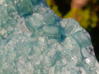 Natural Green Cubic Fluorite Specimens x 6 From Mandrosonoro, Madagascar - Toprock Gemstones and Minerals 