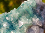 Natural Green Cubic Fluorite Specimens x 6 From Mandrosonoro, Madagascar - Toprock Gemstones and Minerals 