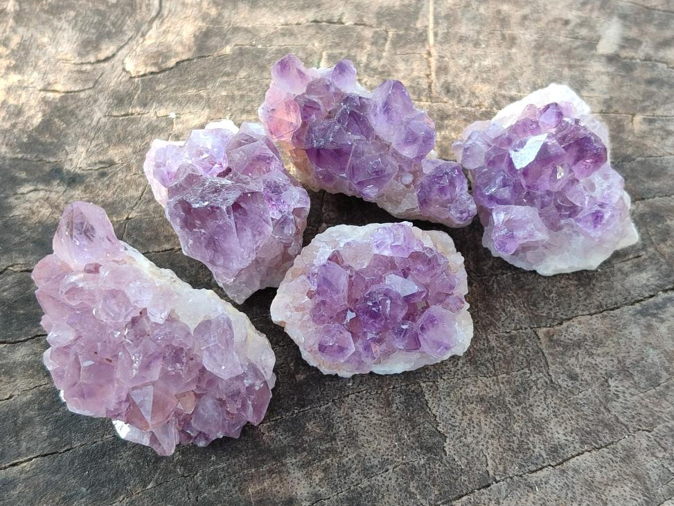 Natural Amethyst Clusters x 70 From Ambatondrazaka, Madagascar - Toprock Gemstones and Minerals 