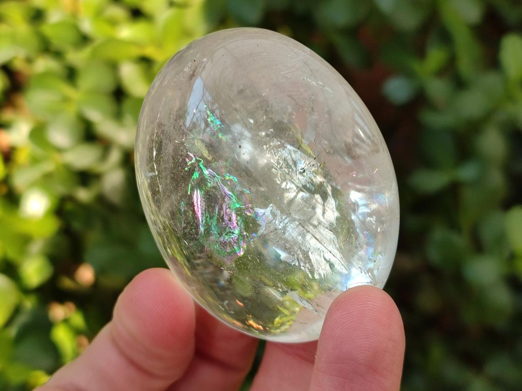 Polished Clear Quartz Galets x 24 From Madagascar - Toprock Gemstones and Minerals 