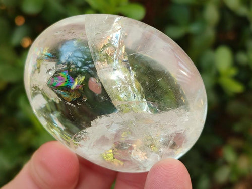 Polished Clear Quartz Galets x 24 From Madagascar - Toprock Gemstones and Minerals 