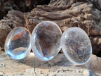 Polished Clear Quartz Galets x 24 From Madagascar - Toprock Gemstones and Minerals 