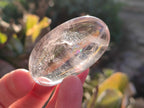 Polished Clear Quartz Galets x 24 From Madagascar - Toprock Gemstones and Minerals 