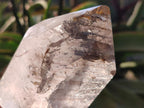 Polished Smokey Window Quartz Display Crystals x 2 From Madagascar - Toprock Gemstones and Minerals 