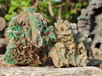 Natural Rare Bladed Barite Specimens with Malachite x 3 From Shangulowé Mine, Congo - Toprock Gemstones and Minerals 