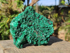 Natural Silky Malachite Specimens x 4 From Kasompe, Congo - Toprock Gemstones and Minerals 