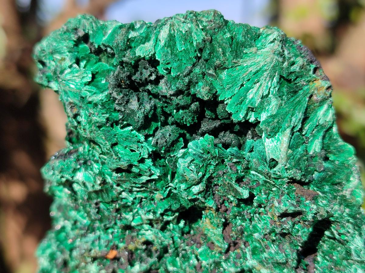Natural Silky Malachite Specimens x 4 From Kasompe, Congo - Toprock Gemstones and Minerals 