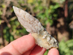 Natural Drusy Quartz Coated Spearhead Calcite Crystals x 35 From Albert's Mountain, Lesotho - Toprock Gemstones and Minerals 