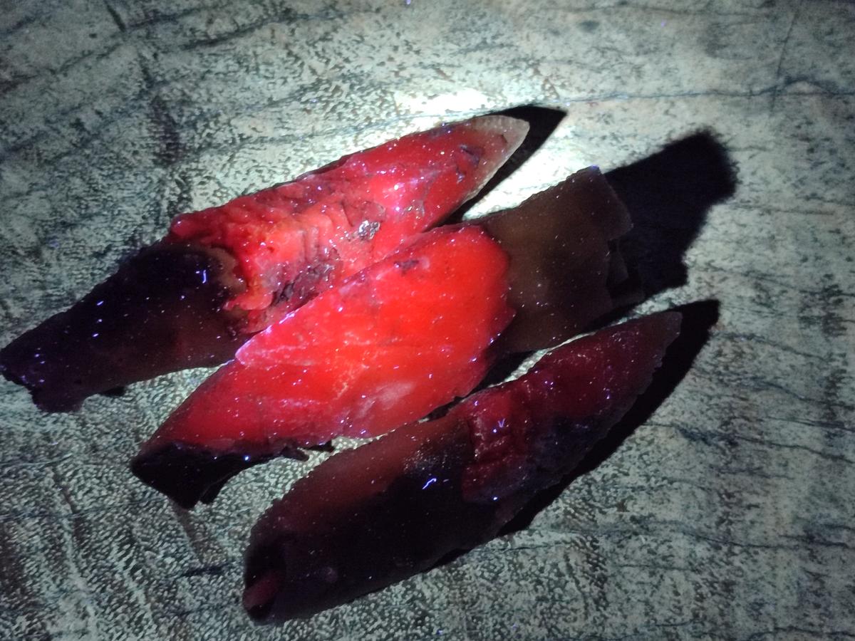 Natural Drusy Quartz Coated Spearhead Calcite Crystals x 35 From Albert's Mountain, Lesotho - Toprock Gemstones and Minerals 